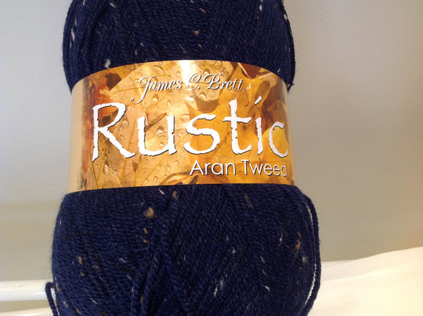 JAMES BRETT RUSTIC ARAN KNITTING WOOL YARN 1X400G Ball VARIOUS COLOURS NEW