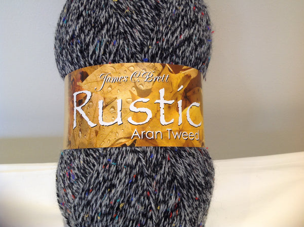 JAMES BRETT RUSTIC ARAN KNITTING WOOL YARN 1X400G Ball VARIOUS COLOURS NEW