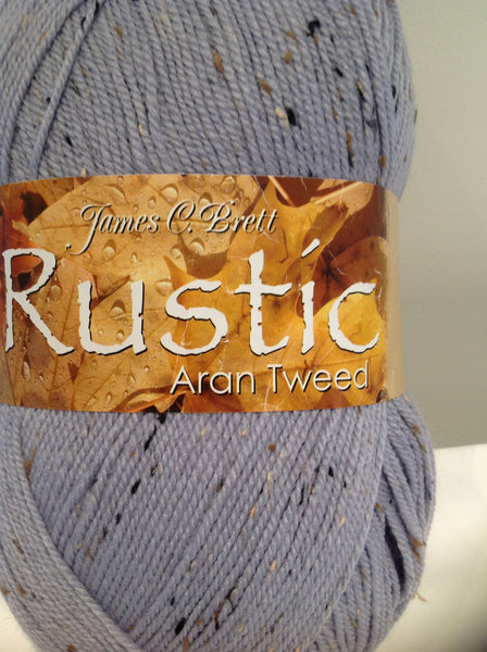 JAMES BRETT RUSTIC ARAN KNITTING WOOL YARN 1X400G Ball VARIOUS COLOURS NEW