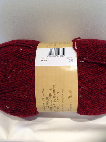 JAMES BRETT RUSTIC ARAN KNITTING WOOL YARN 1X400G Ball VARIOUS COLOURS NEW