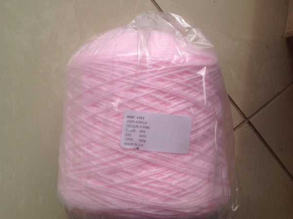 JAMES BRETT BABY 4PLY MACHINE HAND KNITTING WOOL YARN 1X500G CONE 8 SHADES NEW