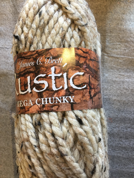 JAMES C BRETT RUSTIC MEGA CHUNKY KNITTING WOOL FLECK YARN 5X100G BALLS