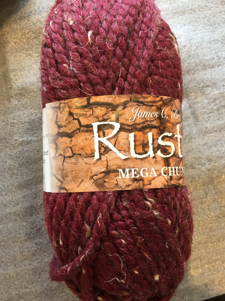 JAMES C BRETT RUSTIC MEGA CHUNKY KNITTING WOOL FLECK YARN 5X100G BALLS