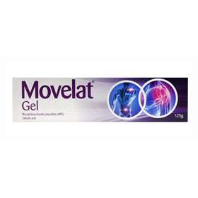 MOVELAT GEL 125G RELIEF FROM PAIN & STIFFNESS NEW UNUSED EXPIRY MAY 2025